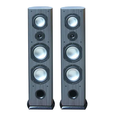 Passive Speakers 3 Way Home Theater Stereo 8-Inch Woofer Floor Standing Speaker