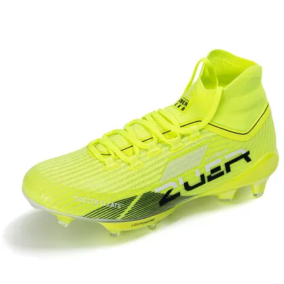 Quality Guaranteed Ankle Support Design Non-Slip Studs Football Shoes for Grass Matches OEM ODM Factory Manufacturer
