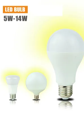 10W E27 3000k 6000k Dimmable Aluminum PBT Plastic LED Bulb