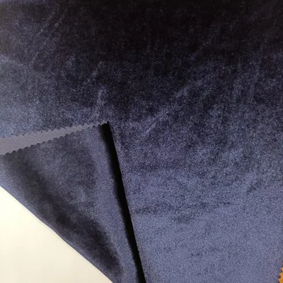 Exquisite Polyester Spandex Korean Velvet Fabric for Fashionwear