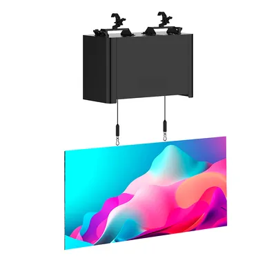 Load Weight 60kg Kinetic Motor Kinetic Lighting DMX Kinetic LED Display Screen