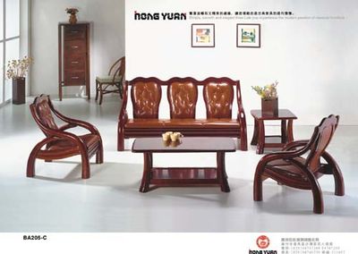 Wooden Sofa Set (1)