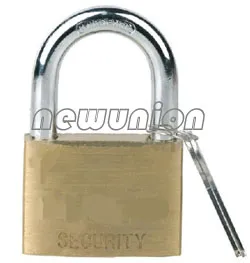 Polished Combination Brass Padlock