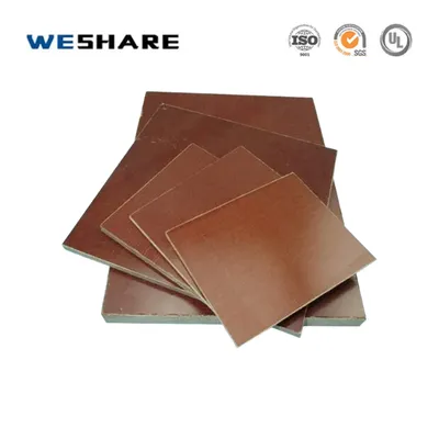 High Performance Insulation Material Phenolic Cotton Fabric Laminate Sheet Insulating