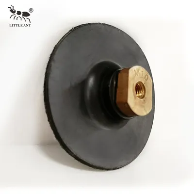 Rubber Backer Pad Holder Connecter Double Paste ∮ 80mm + ∮ 100mm