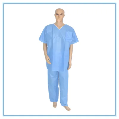 Hot Selling Disposable PP SMS Patient Gown