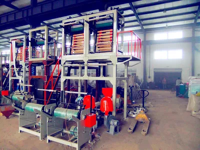 Sj65-FM700 Two Die Heads Blow Film Machine
