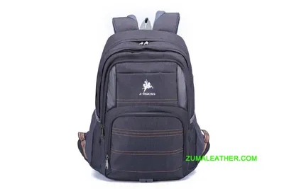 Classic Design Backpack with Laptop Pocket and Zipped Compartment