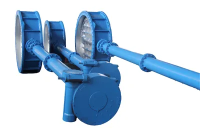 Extended Stem Turbine Butterfly Valve 2200d343h-10W
