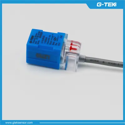 Flushed Non-Flushed Position Sensor Cubic Inductive Proximity Switch Position Sensor 10-30VDC with Distance 0-15mm