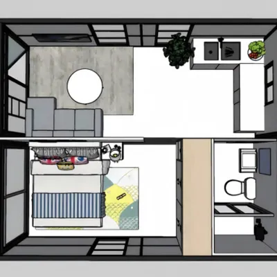 Modern LED Coffee Shop Container House Prefab Restaurant Bar