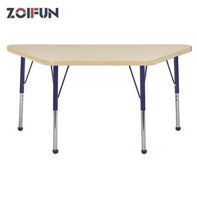 School Strong Bearing Weight Wooden Metal MDF Classroom Student Desk Set