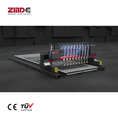 Zmde Professional Steel Plate Cutting Equipment CNC Flame/Plasma Gantry Structure Cutting Machine