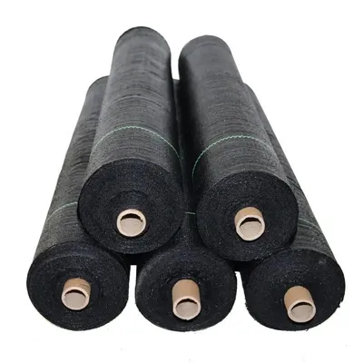 130GSM PP Woven Ground Cover Anti Grass Weed Control Landscape Fabric Barrier Weed Mat