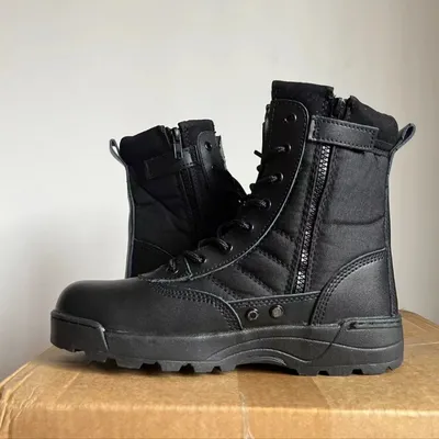Factory Wholesale Custom Logo Anti Slip Waterproof Outdoor Training Tactical Desert Boots