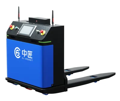 Agv Unmanned Electric Stacking Car Laser Navigation Forklift Fully Automatic Intelligent Handling Robot