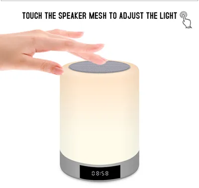 Portable Outdoor Audio Professional Wireless Bluetooth Speaker with LED Light