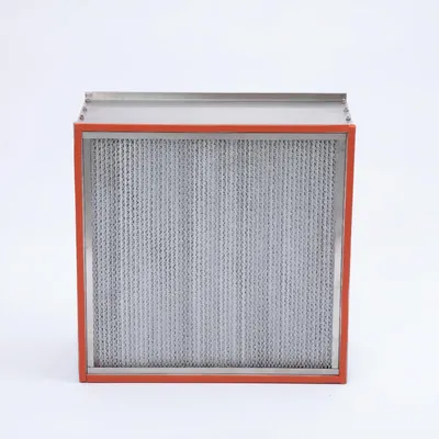 Hot Selling High Efficiency High-Temperature Resistant Pleated Filter for Cleanroom