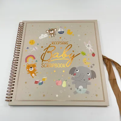 Custom A5 Size Wire-O Ring Binding Hardcover Notebook Printing
