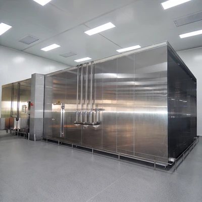 High Efficiency Double Spiral Quick Freezer for Meat and Seafood