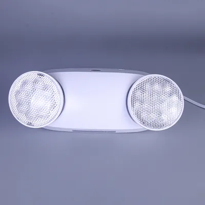 Rechargeable Double Head High Brightness LED Fire Exit Emergency Light with Li-ion Battery