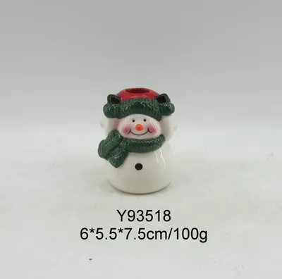 Cute Christmas Snowman Pen Pencil Holder