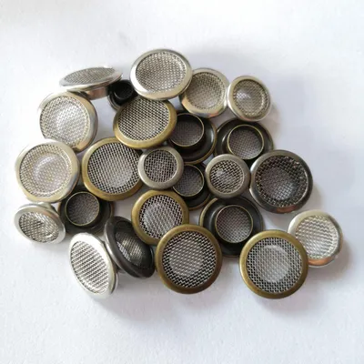 Custom Size Round Brass Metal Grommet Mesh Eyelets for Garment
