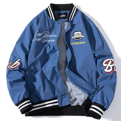 Cheap Baseball Jackets Baseball Bomber Jacket Baseball Jacket Blue