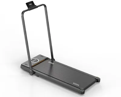 Walking Pad Treadmill with Manual Incline and Colored Lights