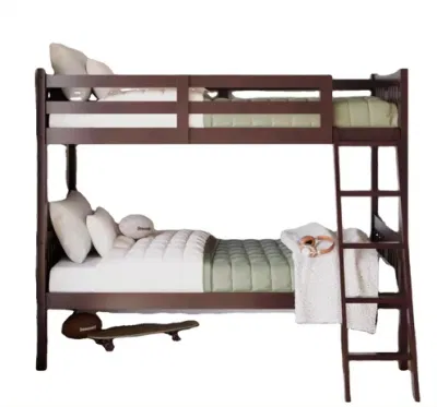 Royal Interiors Pilio Twin Metal Bunk Cot Bed Set