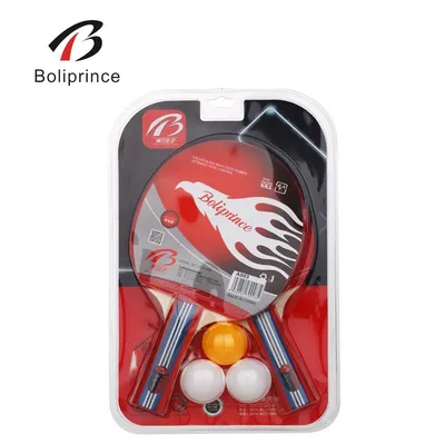 2019 New Hot Sale Ping Pong Bat with Rubber, Table Tennis Racket