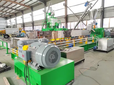 Twin Screw Extruder Equipment Line RW-95 for Rubber Recycling