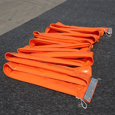 High Quality PVC Oil Boom Fence Geotechnical Cloth Silt Curtain in Water