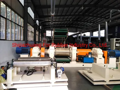 Rubber Recycling Machine for Waste Latex with Refiner