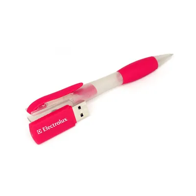 Promotion Gift Custom Plastic Pen Shape USB Flash Drive Memory Pendrive