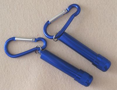 Mini LED Flashlight With Keychain (ZY-013)
