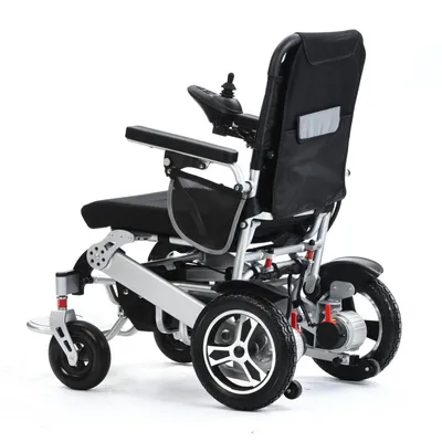 Portable Folding Electric Wheelchairs Super Light Full Automatic Reclining Wheelchair