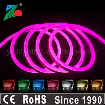 High Brightness LED Neon Light Waterproof 8*16mm 120LEDs/M LED Flex Neon Rope Light