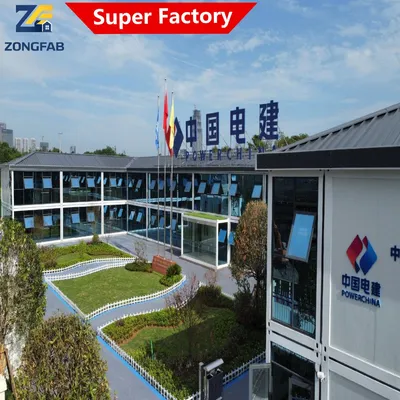 CE ISO Certificate Modern Commerical Permanant Construction Office Detachable Assembly Prefab Prefabricated Container Building Housing
