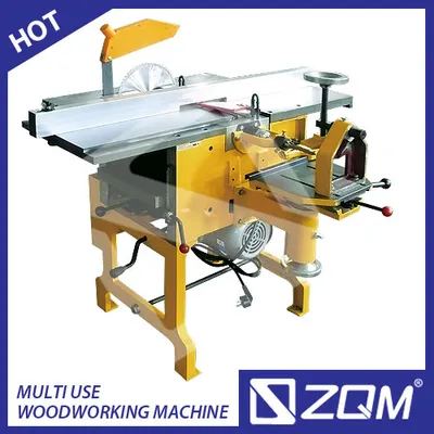 Multi-Function Woodworking Machine for Wood Cutting, Thicknessing Pressing and Planning (MQ442A)