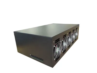 Eth /etc /Zec 9 Pcie Slot Miner with 9 Rx570 9g