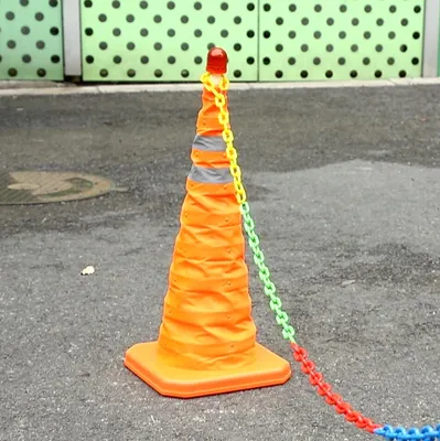 Collapsible Traffic Sign Auto Spare Parts, Reflective Roade Safety Traffic Cone (JM207A)