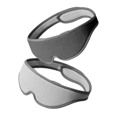 100% Light Blocking Adjustable Sleeping Mask with Detachable Eye Cups