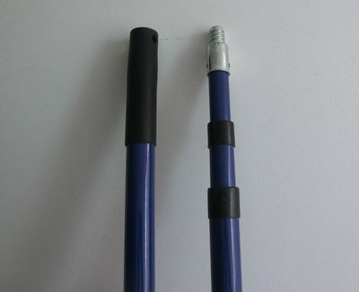 3 Section 4.5 M (15 Feet) Extension Pole Long Multi Function Steel Telescopic Handle Metal Tube for Painting Roller