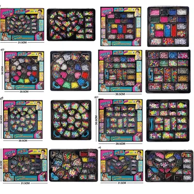 OEM Jewelry Making Educational DIY Toys Colorful Letter Beads Jewelry Making Tools Kit Jewelry Toy for Bracelets Necklaces Rings