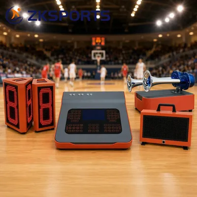 Basketball Timing and Scoring System for High School Stadium Basketball Court Competition