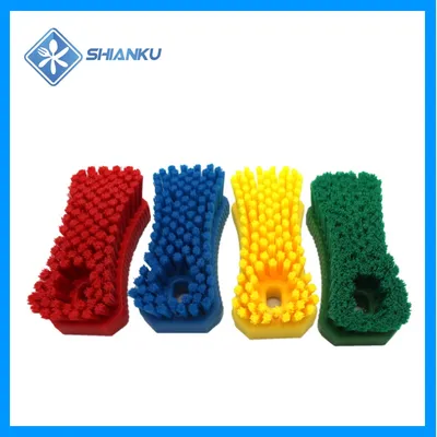Shianku Industrial Food Grade Color Coding Nail Dust Nail Cleaning Brush