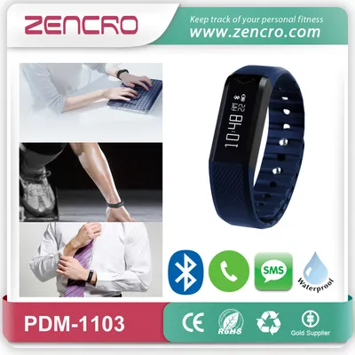 Hot Selling Bluetooth 4.0 Intelligent Bracelet with Incoming Call Alart