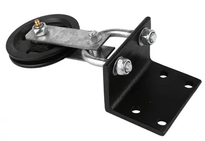 Pulley with Angle Bracket 4" (d100mm) (#140025)