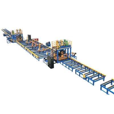 Automatic Assembling Welding H Beam Production Line Equipment